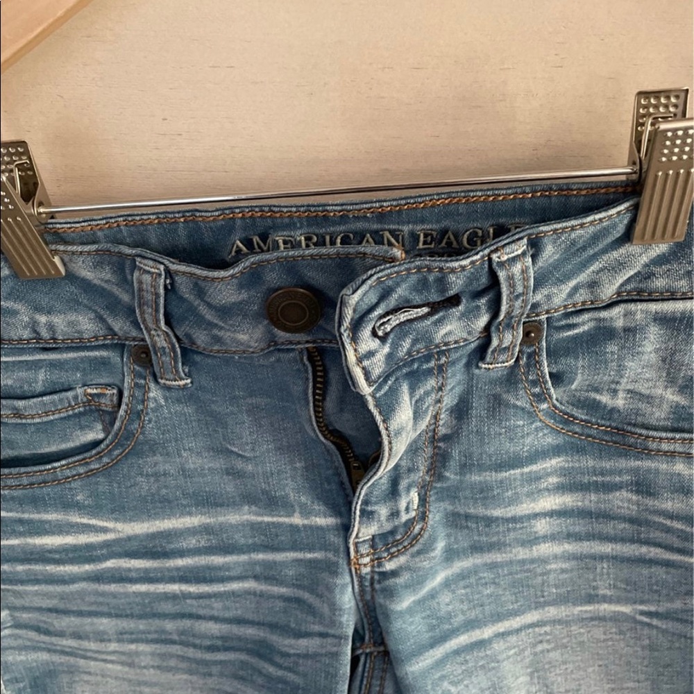 American eagle MIDI SEXY CUT OFF SHORTS 6